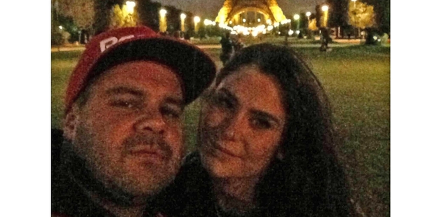 Connor Morris and Millie Elder-Holmes visited Paris, the city of love, last year while on their first OE together.
