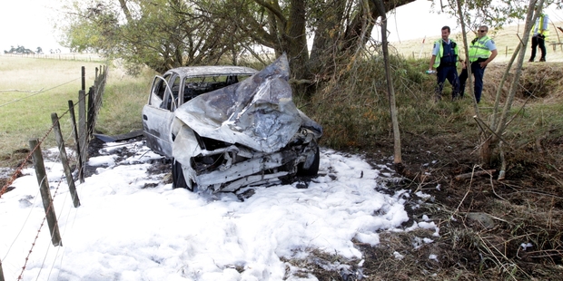 A driver has been sentenced after this crash that claimed the life of an unborn baby in Waipukurau. Photo / File