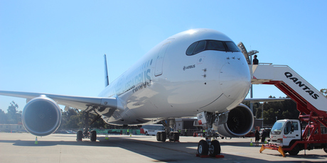 An Airbus A350XWB.