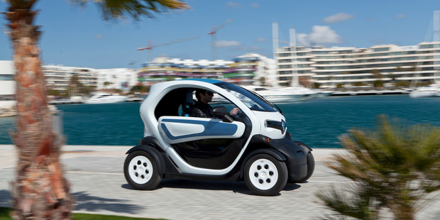 Renault's two-seater Twizy has been launched in Australia. Photos / Supplied