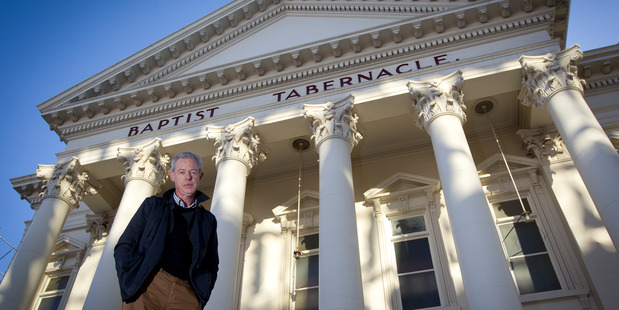 Lindsay Jones, the senior pastor at Queen St's Baptist Tabernacle, which has failed to meet the requirement of the new Earthquake-prone Buildings Amendment Bill. Photo / Sarah Ivey