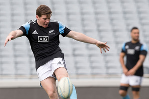 All Black Colin Slade. Photograph By Greg Bowker.