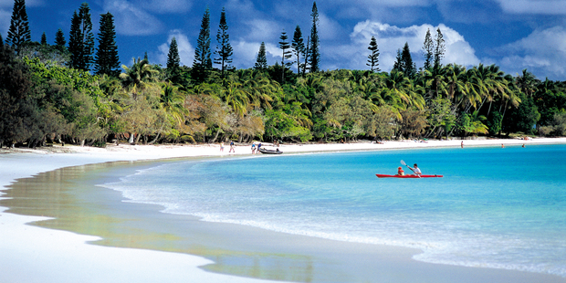 The tropical paradise of New Caledonia is only a two and a half-hour flight from New Zealand.
