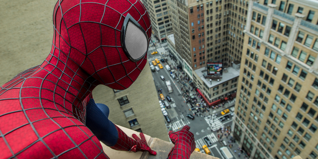 Andrew Garfield stars as Spider-Man in 'The Amazing Spider-Man 2'.