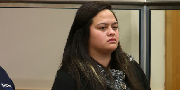 Murder accused Shaylene Wharaerau in the High Court at Whangarei. Photo / Northern Advocate