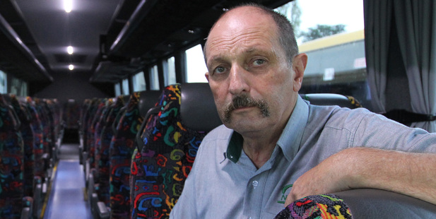 Nimon general manager Pete Patterson said all that money had gone to 10 bus drivers plus other "fill-in" workers who had been employed on the seven-day-a-week, two-bus service. Photo / Duncan Brown
