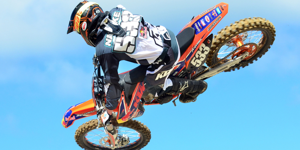 Josiah Natzke knows what speed is all about. Photo / Andy McGechan, BikesportNZ.com