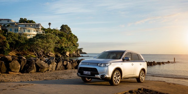 James Russell reviews the Mitsubishi Outlander Plug-In Electric Hybrid. Photo / Supplied