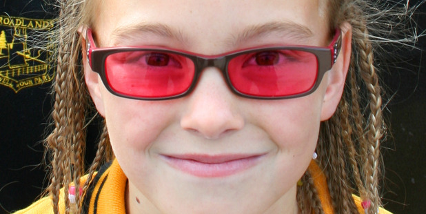 Kate Wynyard, now aged 11 and the head girl of Broadlands Primary School, said she could not read properly until the condition was diagnosed.