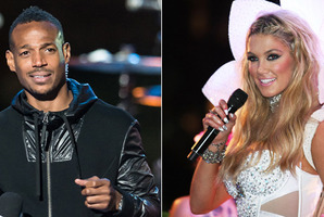 Marlon Wayans, left, and Delta Goodrem. Photos / Getty Images