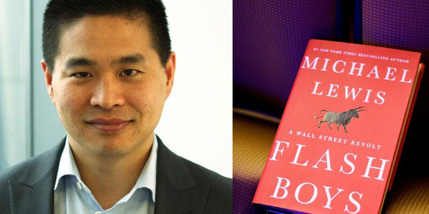 President and CEO of IEX Group Brad Katsuyama. Photo / Twitter @Mercer_INV, AFP