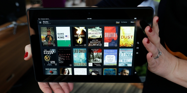 David Bowie could have been talking about Amazon's Kindle. Photo / AP
