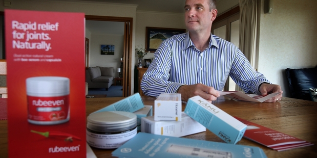 Dr Shaun Holt researching benefits of pharmaceutical honey applications. Photo / John Borren