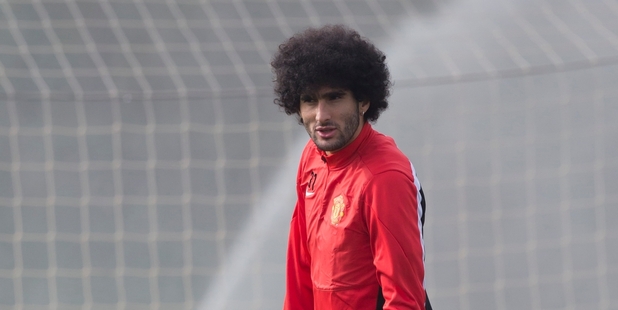 Marouane Fellaini's move to United fulfilled a life-long dream for the Belgian player. Photo / AP