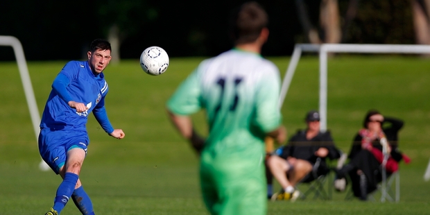 Belvedere Group Tauranga City United captain Sam O'Regan has been huge for the club this season. Photo / George Novak