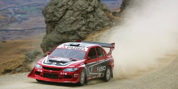 Andrew Hawkeswood competing at the last Race to the Sky held in 2007. Photo / Supplied