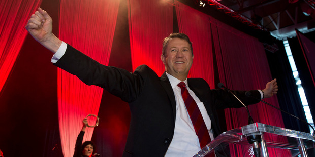 Labour Party leader David Cunliffe says the policies mean about 1.7 million
people would qualify for free doctor visits. Photo / Brett Phibbs