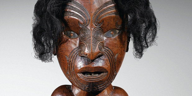 The wooden hand-carved figure is believed to have been taken out of New Zealand by a seafarer in the early 1830s.