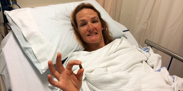 Cathy Franzoi was shot in the leg in PNG. She has spoken out for the first time since the incident. PHOTO/SUPPLIED