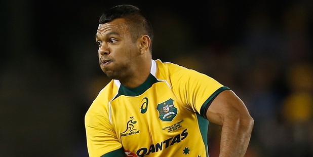 Kurtley Beale of the Wallabies. Photo / Getty
