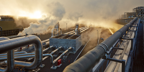 Te Mihi, contact Energy's newest geothermal power station in Wairakei.