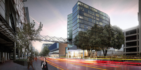 Sky City's new concept designs for an international convention centre - this showing a new 12 storey, five-star hotel.
