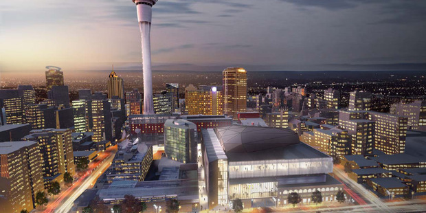 Sky City new concept designs for its Auckland international convention centre