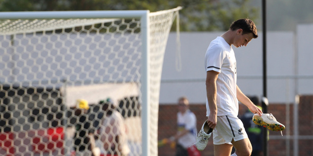 New Zealand All Whites defender Tommy Smith. Photo / Brett Phibbs.