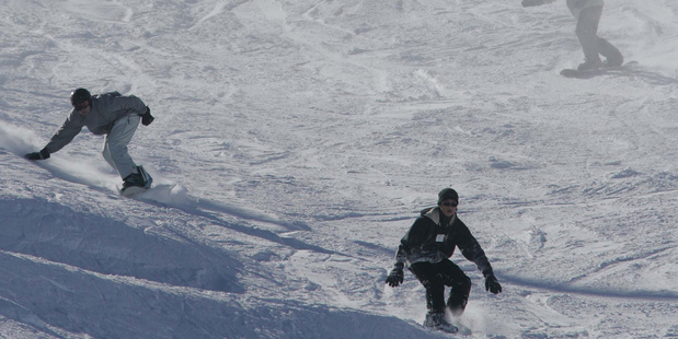 Skiers and snowboarders on Turoa Ski Field. File photo / NZ Herald