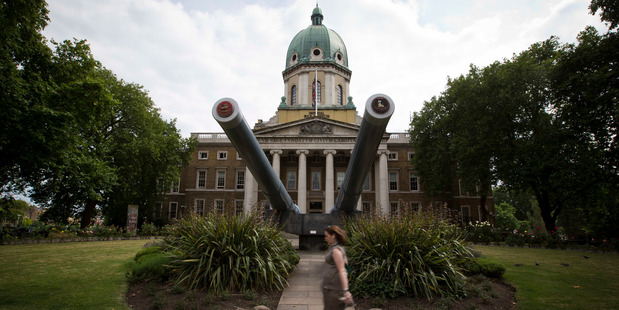 The Imperial War Museum in London has reopened its doors after a major facelift with an exhibition of historic pieces from World War I. Photo / Greg Bowker
