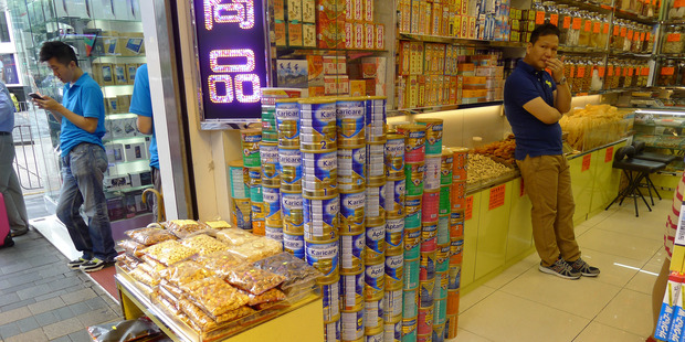 New Zealand's retail-ready infant formula exports to China are worth about $200 million a year. Photo / Christopher Adams