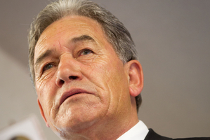 New Zealand First Leader Winston Peters. Photo / Richard Robinson