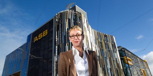 ASB chief executive Barbara Chapman. Photo/ Richard Robinson