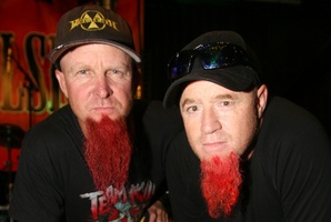 The Nail and Axeman Paul Martin of Devilskin.
