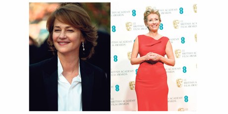 Charlotte Rampling and Emma Thompson. Photos / AP Images, Getty Images.