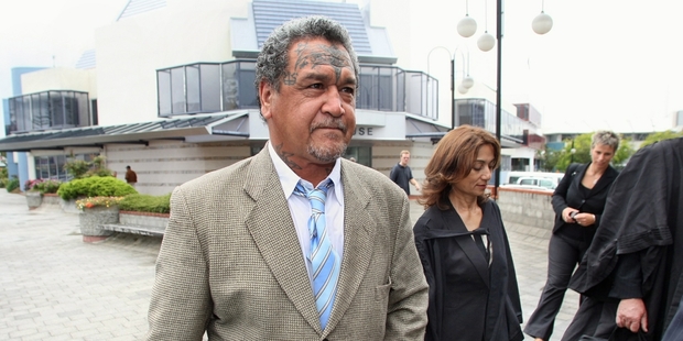Zion King walks from the High Court in February 2010. Photo / File