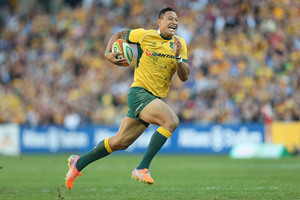 Israel Folau of the Wallabies. Photo / Getty Images