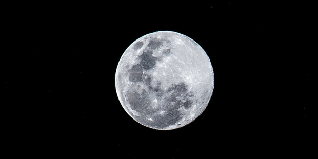 It will be another 20 years before the moon comes as close as it has in the current cycle. Photo / Andy Morris