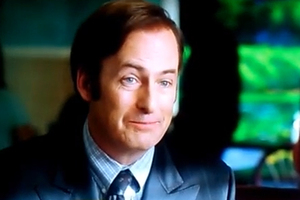 Bob Odenkirk as Saul Goodman in the new teaser trailer for Better Call Saul. Photo/YouTube