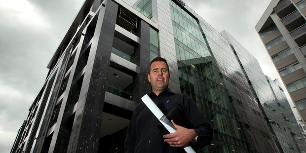 Brett Russell’s Dominion Constructors built Aecom House. Photo / Brett Phibbs