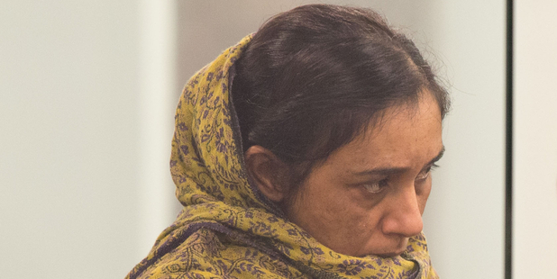 Amandeep Kaur in the High Court at Auckland. Photo / Richard Robinson