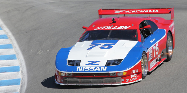 Kiwi racer Steve Millen driving his all conquering Nissan 300ZX for the first time in 20 years. Photos / Supplied
