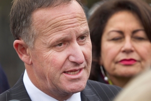 John Key says politics is about trust. Photo / Alan Gibson