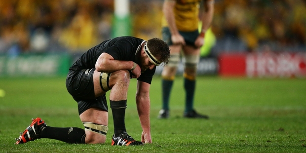 Kieran Read is struggling to live up to his 2013 world player of the year title. Photo / Getty Images
