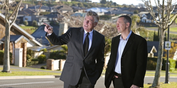 LOOSENING UP: Paul and Scott Adams are in favour of changes to the current infrastructure regime to enable more and faster development.PHOTO/JOHN BORREN