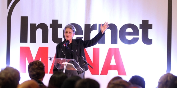 Internet Party leader, Laila Harre. Photo / Duncan Brown