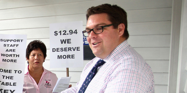 Nick Bryant was the press secretary for Gerry Brownlee. Photo / NZ Herald