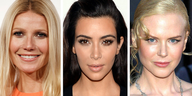 Gwyneth Paltrow, Kim Kardashian and Nicole Kidman have all admitted to trying botox. Photo / AP; Supplied
