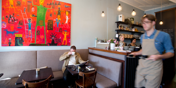 Clear Water Peak Cafe in Ponsonby, Auckland. Photo / Richard Robinson