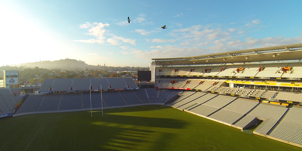 The All Blacks haven't lost a game at Eden Park since 1994. Photo / Jason Dorday